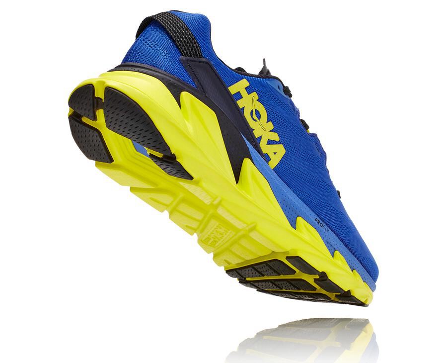 Hoka One One Koşu Ayakkabısı Erkek Mavi/Yeşil - Elevon 2 - MU3589146